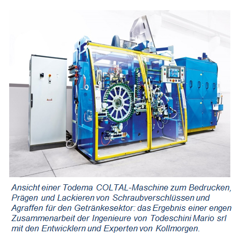 Kollmorgen Todema Ansicht COLTAL-Maschine